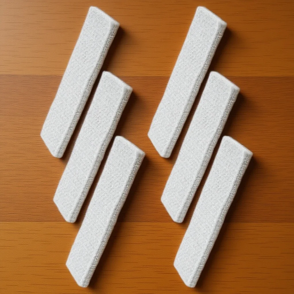 

6Pcs Exercise Bike Brake Pads Felt Wear Resistant Cycling Brake Blocks Indoor Fitness Bike Braking Mats Durable