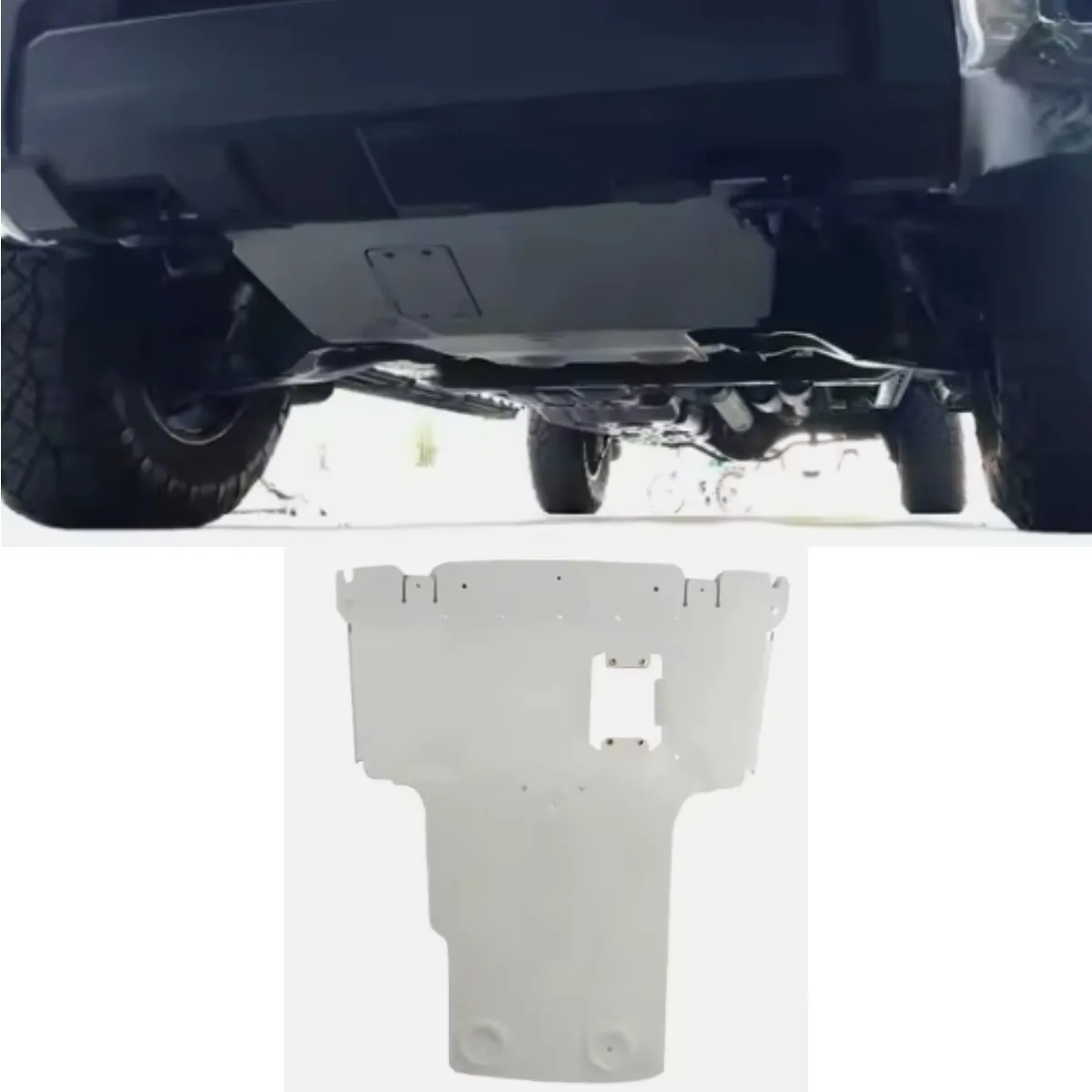 Car Under Cover Engine Guard Skid Plate Body Kit for TOYOTA Tundra 2014-2019 Under Protection Plate Front Skid Plate Body Kit