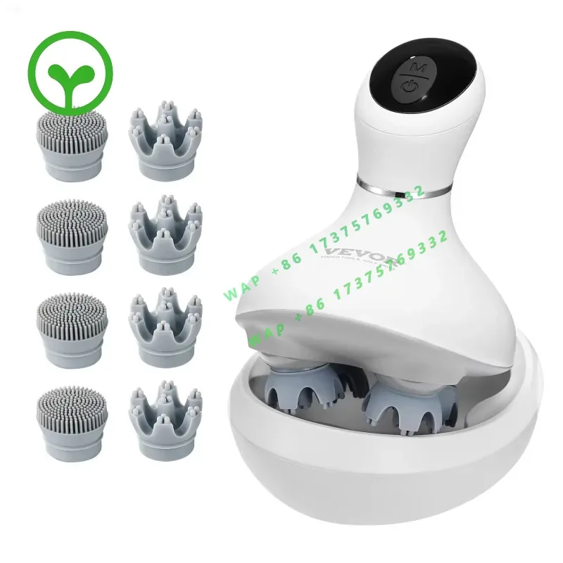 【Premium】SucceBuy Electric Scalp Massager Recharge le Head Massager Hair Growth Waterproof Port le Kneading Electric Scalp Scrat