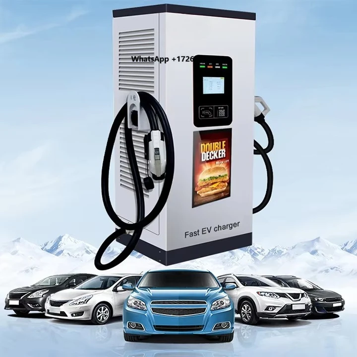 Fast Charging 120kw DC EV Charger Pile for Public Station