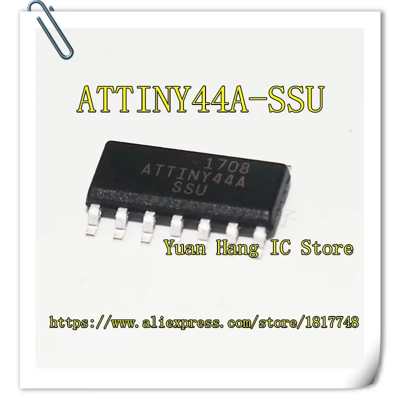 10PCS/LOT ATTINY44A-SSU ATTINY44A  ATTINY44 SOP14 NEW