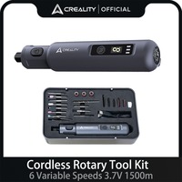 Creality Cordless Rotary Tool Kit 6th Gear Adjustment Gear 6 Variable Speeds 3.7V 1500mAh Cordless Handheld 3D Printer Parts