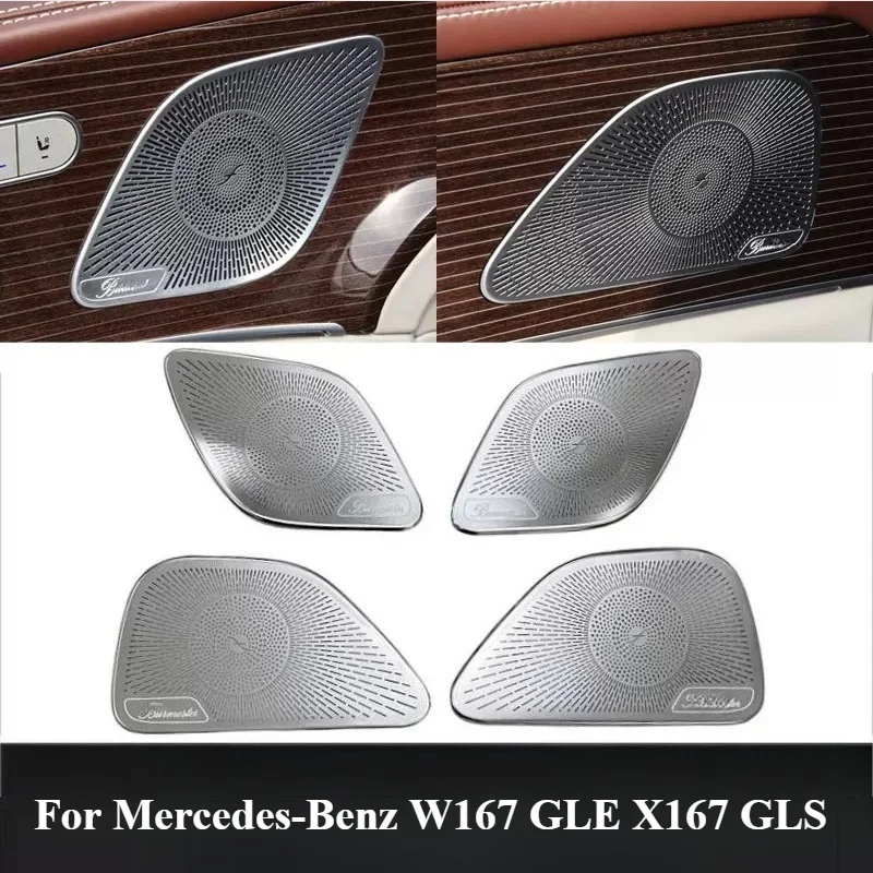 Car horn cover door horn protective cover dashboard cover for Mercedes Benz Gle 2020-2025 W167 cars accessory For GLE 20-25
