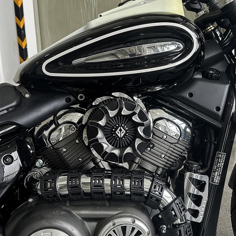 FOR BENDA Chinchilla 350 Napoleon 250 BD350 BD250 Motorcycles Aluminum Air Filter Cover Element Replacement Housing Cap Parts
