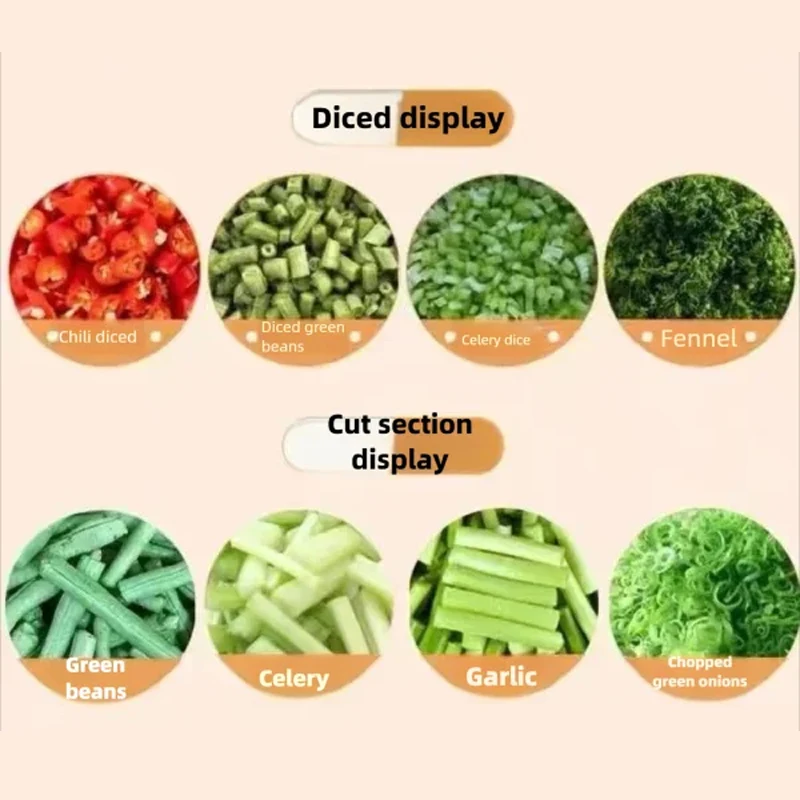 

Электрическая коммерческая машина для нарезки овощей: измельчитель петрушки, дайкона и шпината, слайсер для зеленого лука