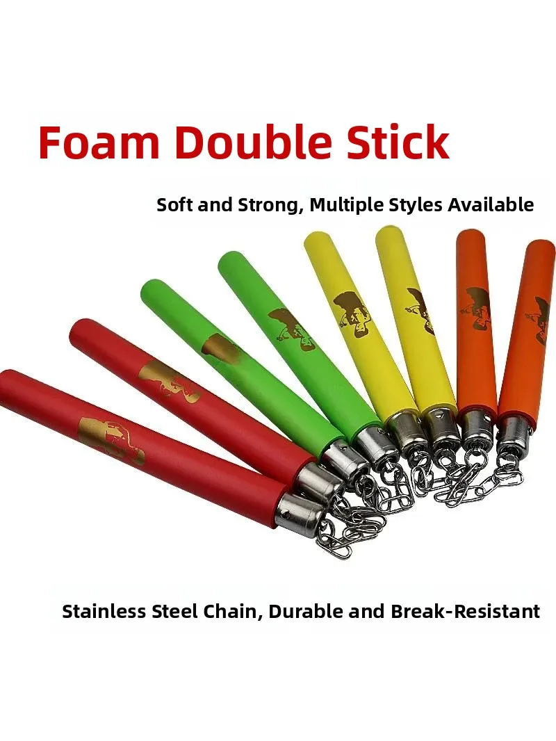 Beginner Safety Foam Nunchaku Training Stick for Kids And Adults  Van Cleef Martial Arts Practice Stick Taekwondo Training...