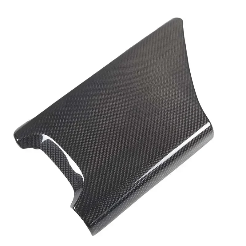 For Chevrolet Corvette C8 2020-2023 Real Carbon Fiber Car Central Control Armrest Box Protective Cover Interior Accessories