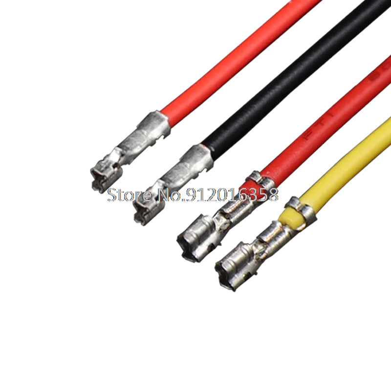 

22AWG Double Female 2.5 Mini-SPOX 5263 5264 Crimp 0008701040 Female Crimp Connector customization terminal wire harness