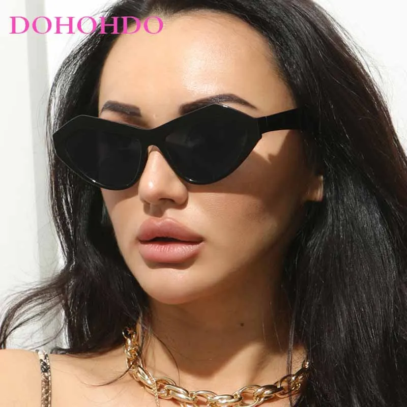 

Fashion New Personality Triangle Cat Eye Sunglasses Women Luxury Brand Driving Outdoor Okulary Sun Glasses Lentes De Sol UV400