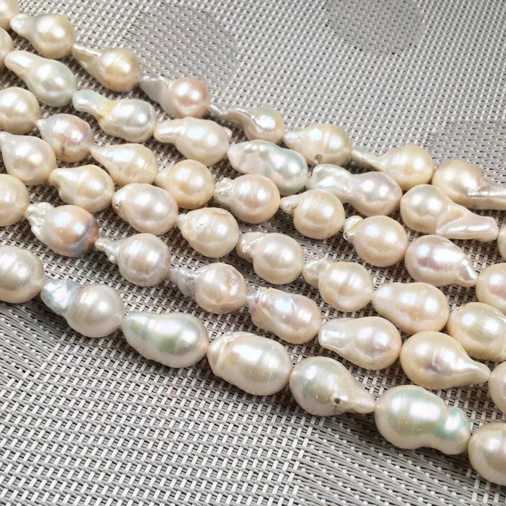 Natural Freshwater Pearl Beading irregular shape Isolation Punch Loose Beads For jewelry making DIY Necklace Bracelet Accessorie
