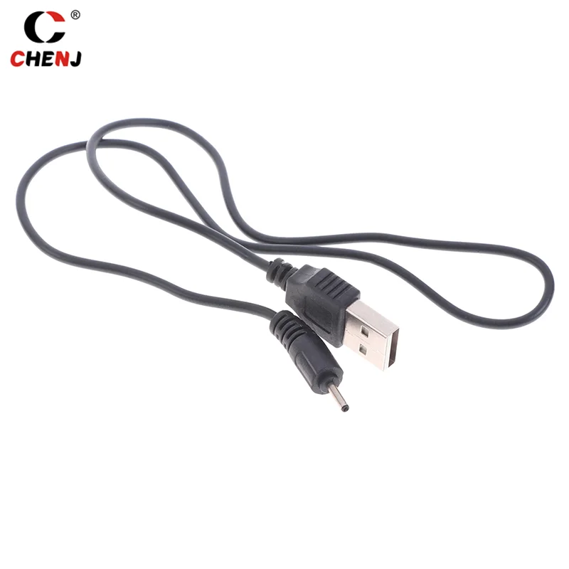 1pc Small Pin USB Charger Cable 2mm Phone Plug Adapter For Nokia 1200 3250 5233 6268 2.0mm Plug Adapter Phone Charger Cable 50cm