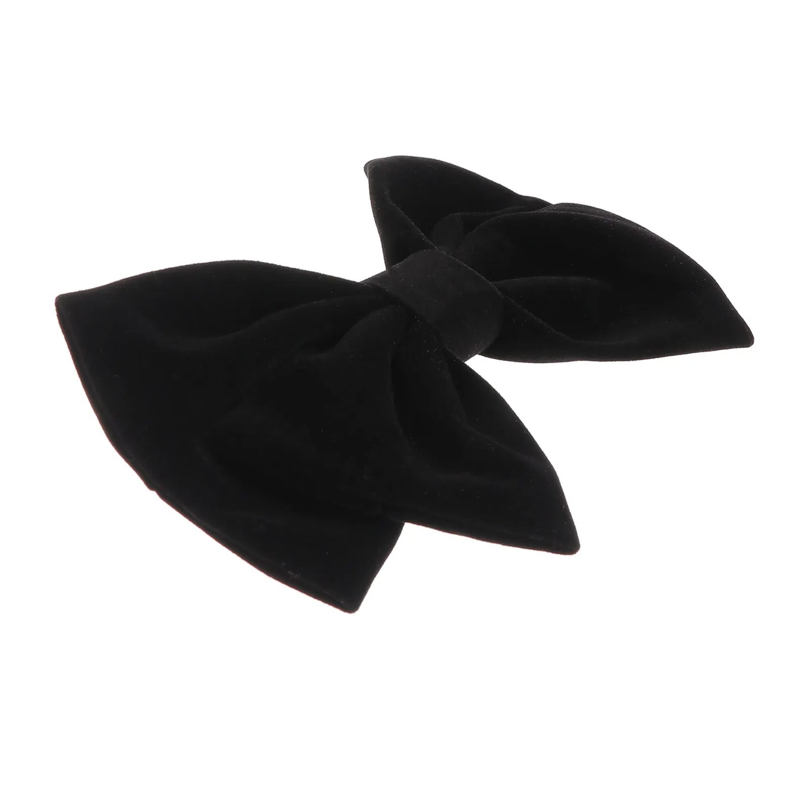 Bowknot Hair Clip Black Color Bow Hairpin Elegant Fashion Hairpin for Woman Bowknot Barrette Woman Hair Pins