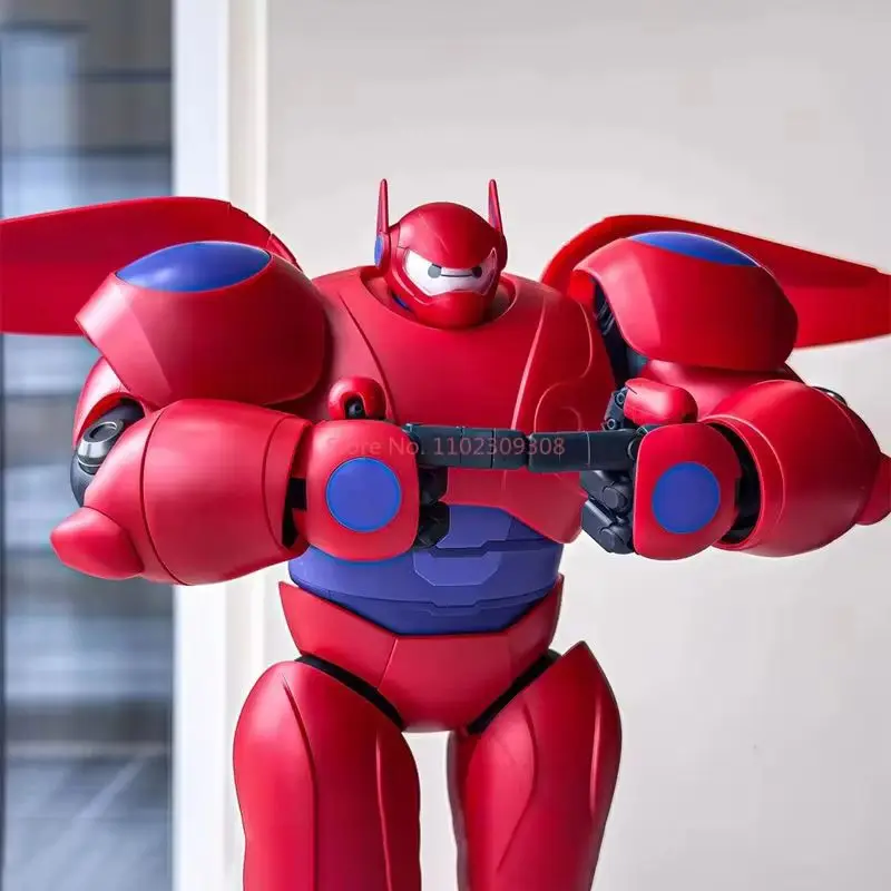 البائع الساخن حقيقية غونغ بطل كبير 6 Baymax سلسلة تجميعها نموذج Baymax 18 سنتيمتر تجميعها عمل الشكل التنقل المشترك جديد محاصر