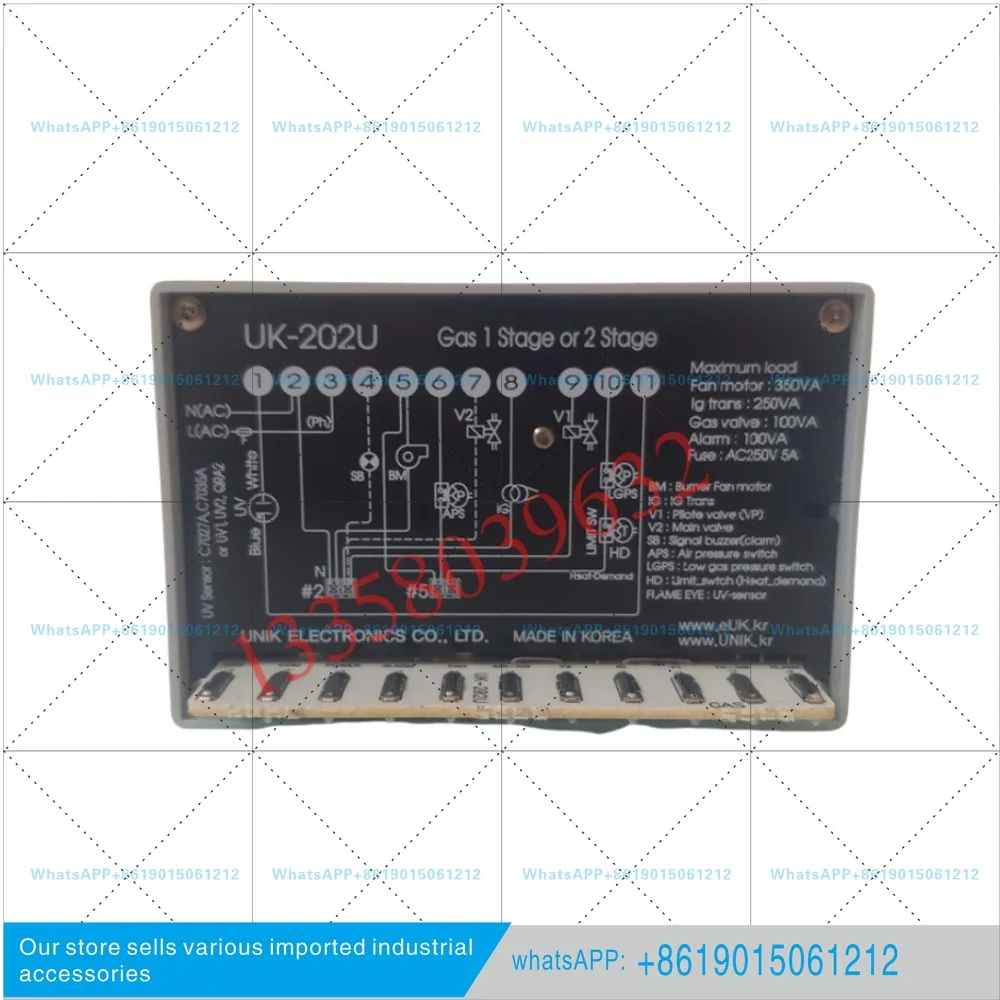 Program Controller UK-101 UK-202F UK-202US UK-202U Combustion Controller