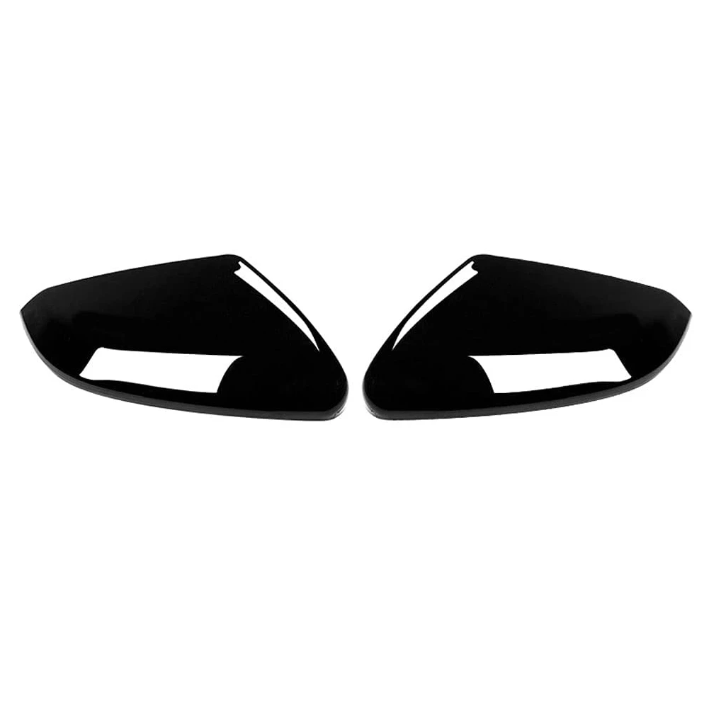 Cubierta de espejo retrovisor para coche, accesorios exteriores de coche, embellecedor de puerta lateral, color negro, para Honda 10Th Gen Civic 2016-2021