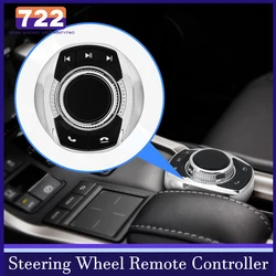 Car Cup Shape Wireless 8-key Control Buttons Steering Wheel Remote Controller Music Multimedia Navigation Player For Android