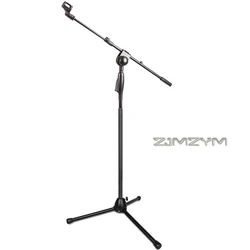 All-metal Press Condenser Microphone Stand Adjustable Angle Height Heavy And Thickened Microphone Floor Stand
