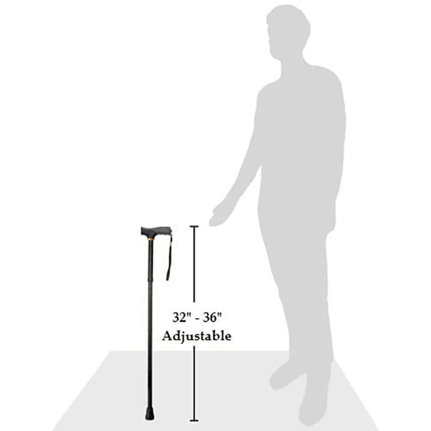 

2X складная трость, регулируемая, складная, легкая, с легкой тростью, идеальная ежедневная гостиная помощь для ограниченной мобильности