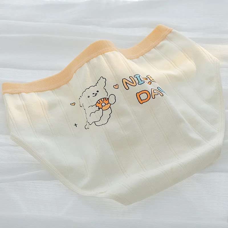 5PCS/Set Fashion Briefs Cotton Panties Women Underwear Breathable Panty Lovely Girl Seamless Underpants Female Sexy Lingerie