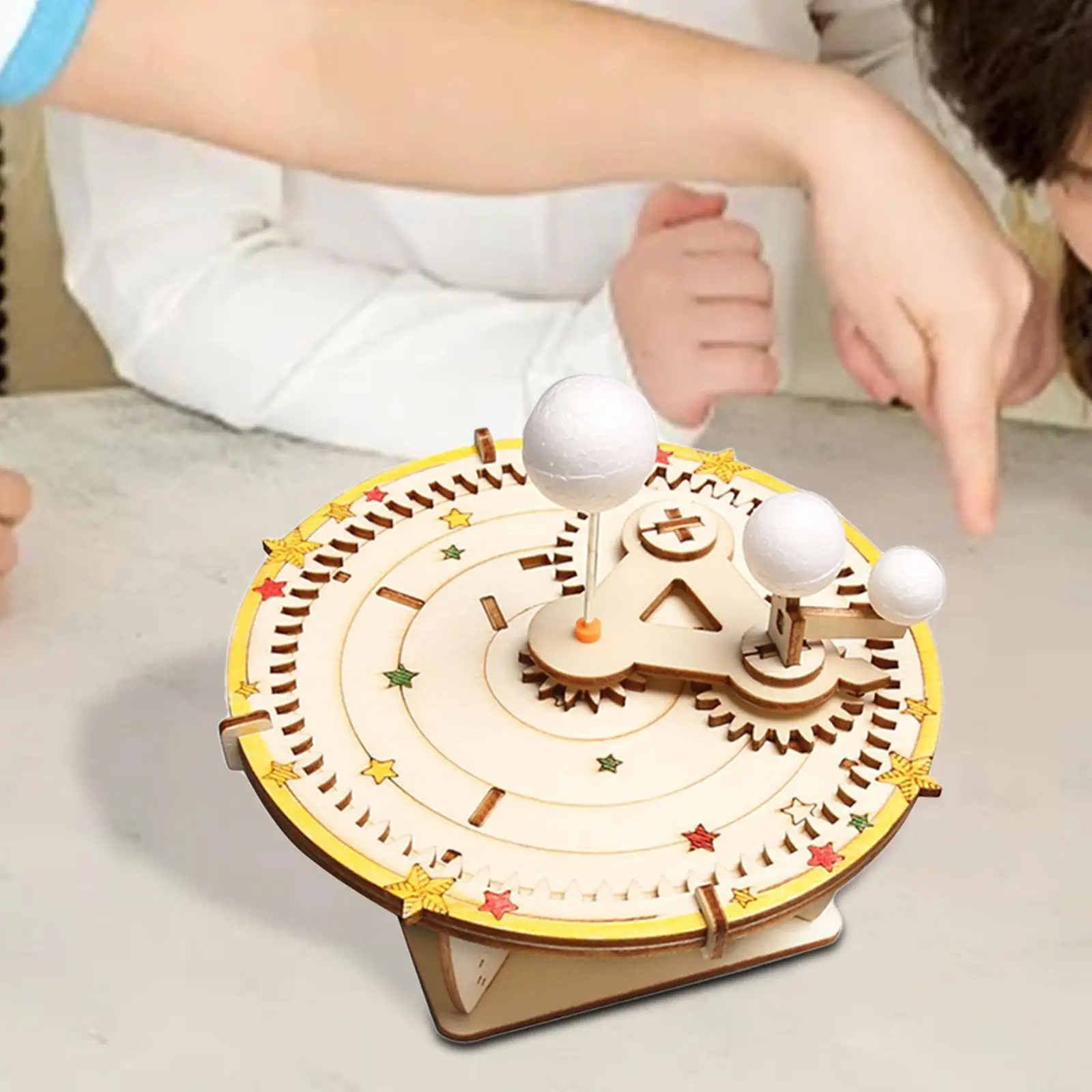 Elektrisches Sonnensystem-Modell, DIY-Handwerk, Wissenschaft für Jungen und Mädchen