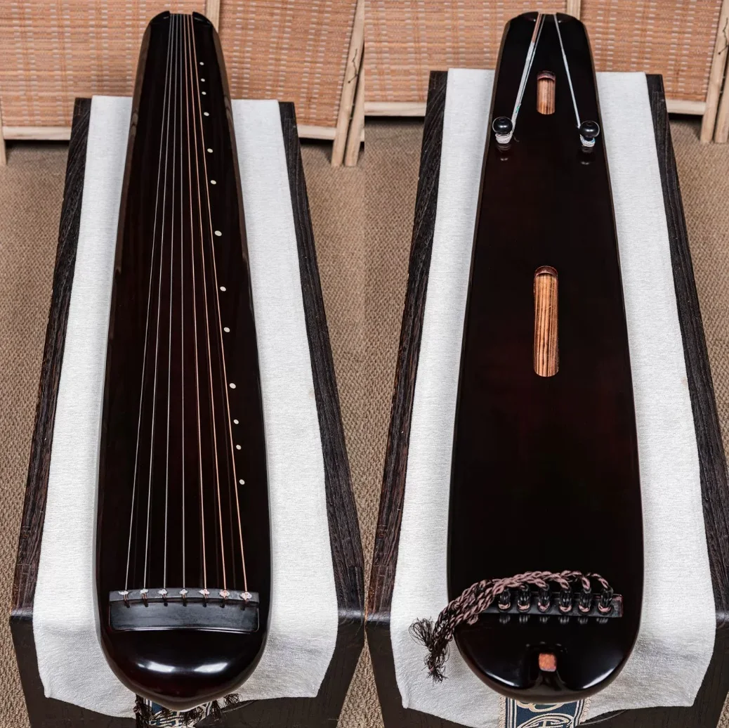 Guqin Chaotic zither old fir Professional performance Chinese string instruments
