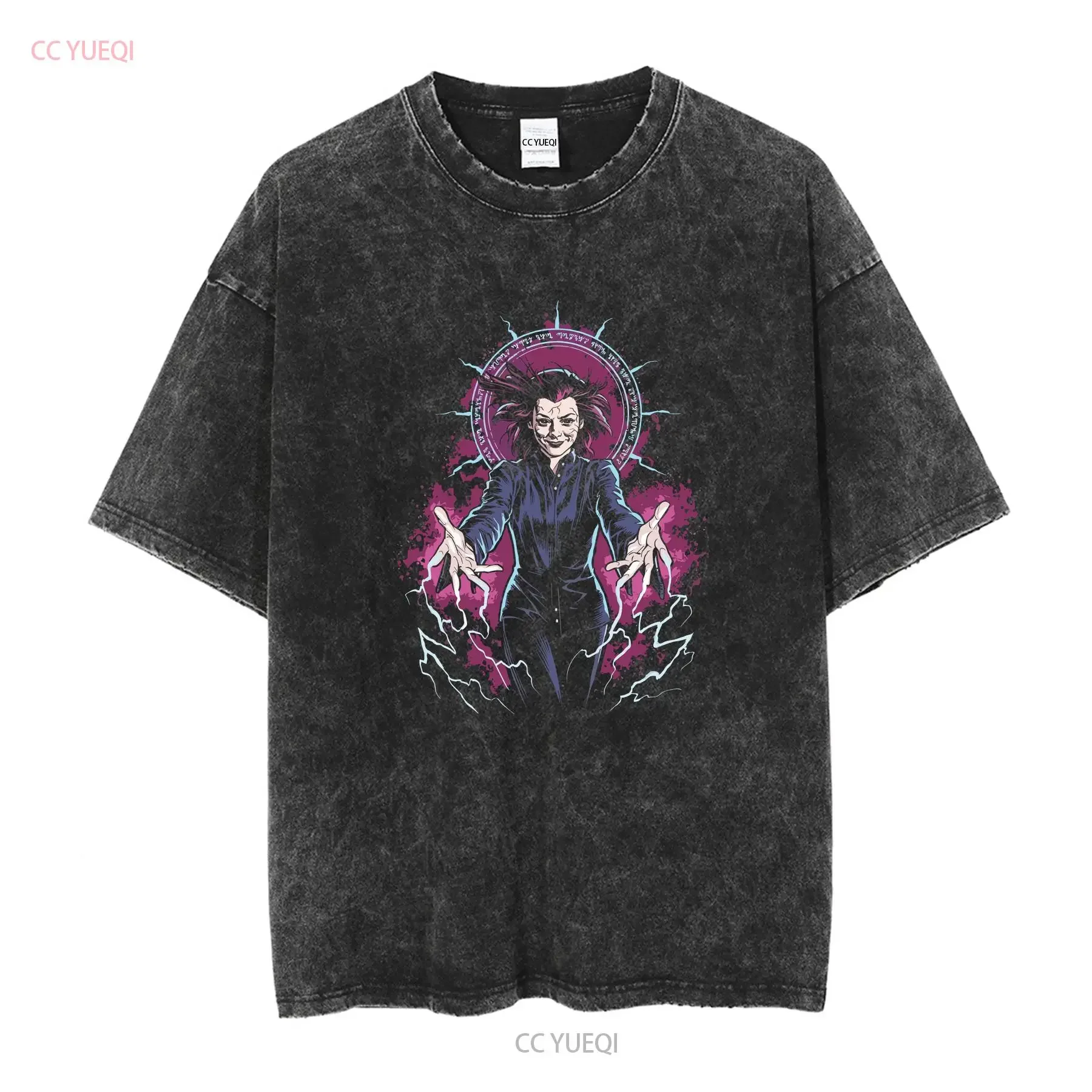 Buffy The Vampire Slayer Dark Willow T Shirt Top with a unique design long or short sleeves vintage Washed Comfortable