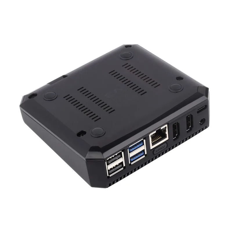 Waveshare casing paduan aluminium Argon ONE V3 untuk Raspberry Pi 5, kipas pendingin bawaan, opsional untuk Slot ekspansi M.2 NVME, casing Pi5