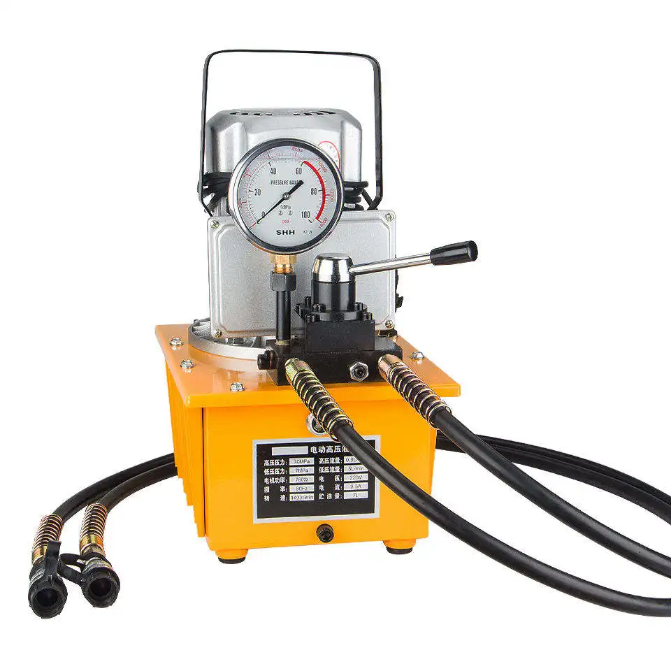 0.75KW Double Circuit Electric Pump Hydraulic Motor Punching Drilling Machine
