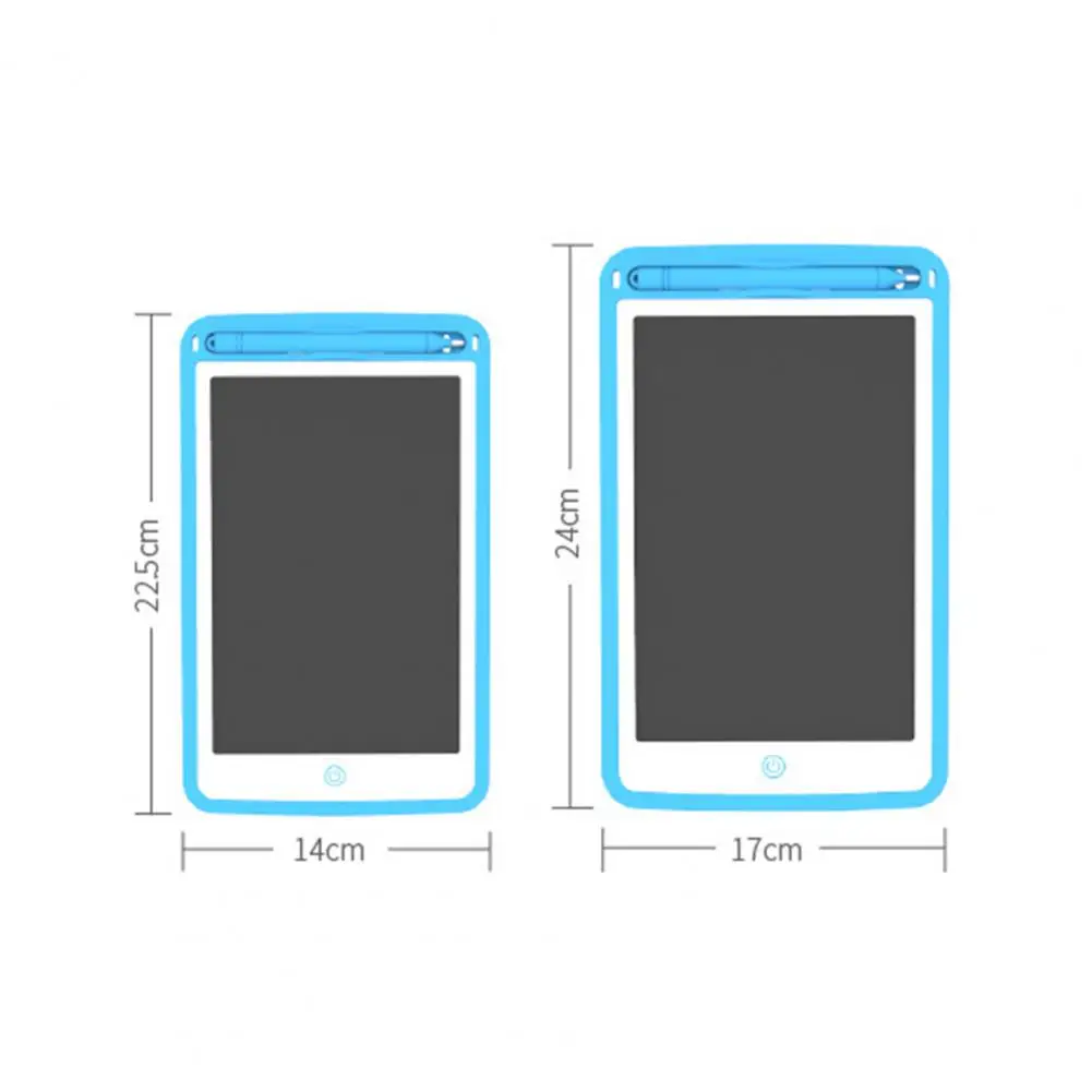 Placa de escrita com tela LCD para crianças, desenho gráfico digital, tablet de escrita eletrônica, doodle learning board, 8,5 polegadas, 10 polegadas