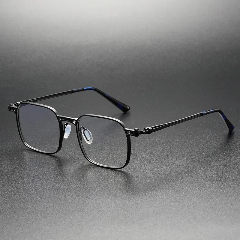 

New Titanium Glasses Frame Men Retro Prescription Acetate Eyeglasses Women Vintage Luxury Brand Myopia Optical Eyewear 2024
