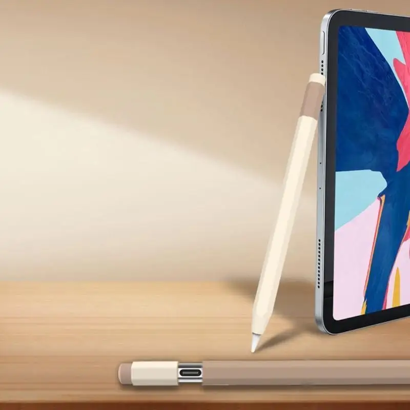 R53C Thin Sleeve Silicone Case for Pencil 3(USB C) Protectors Perfects Fit Drop proof and Lightweight Silicone Grip