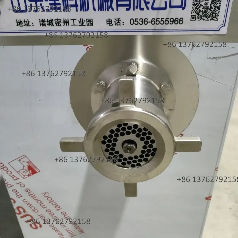 【2026】 Industrial Frozen Meat Grinder Machine for Beef Chicken Pork Block Mincing Stainless Steel Commercial Meat Mincer