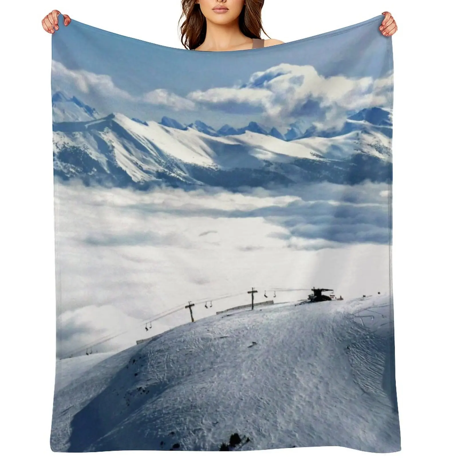 

Jasper Canadian Rockies Alberta Canada Throw Blanket wednesday for babies Extra Large Throw Hairys Blankets