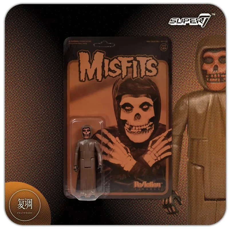 In Stock Super7 Misfits ReAction Figure Wave 1 Music Band Toy Anime Cartoon Model Toy Collection Gift Doll Christmas Birthday