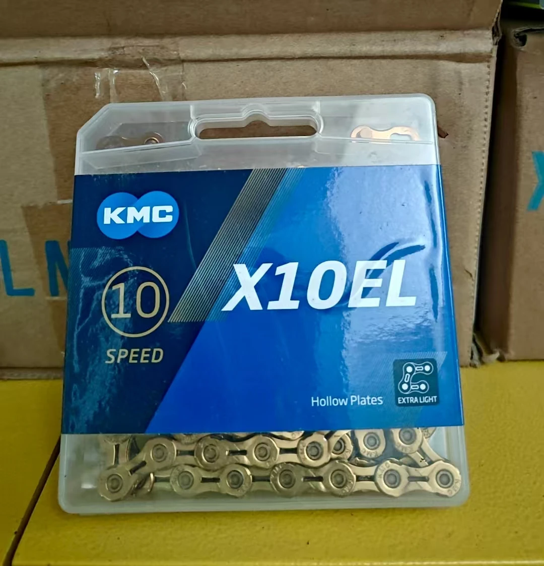 سلسلة دراجات KMC X-series 10\11 سرعة عالمية خفيفة الوزن بتصميم شبه مجوف سلسلة تدريب