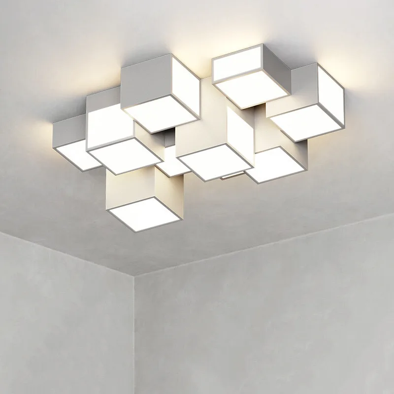 Neue LED-Kronleuchter minimalist ische Kombination Wohnzimmer Lampe Innen beleuchtung Leuchte Küchen glanz Lampe Decken leuchter