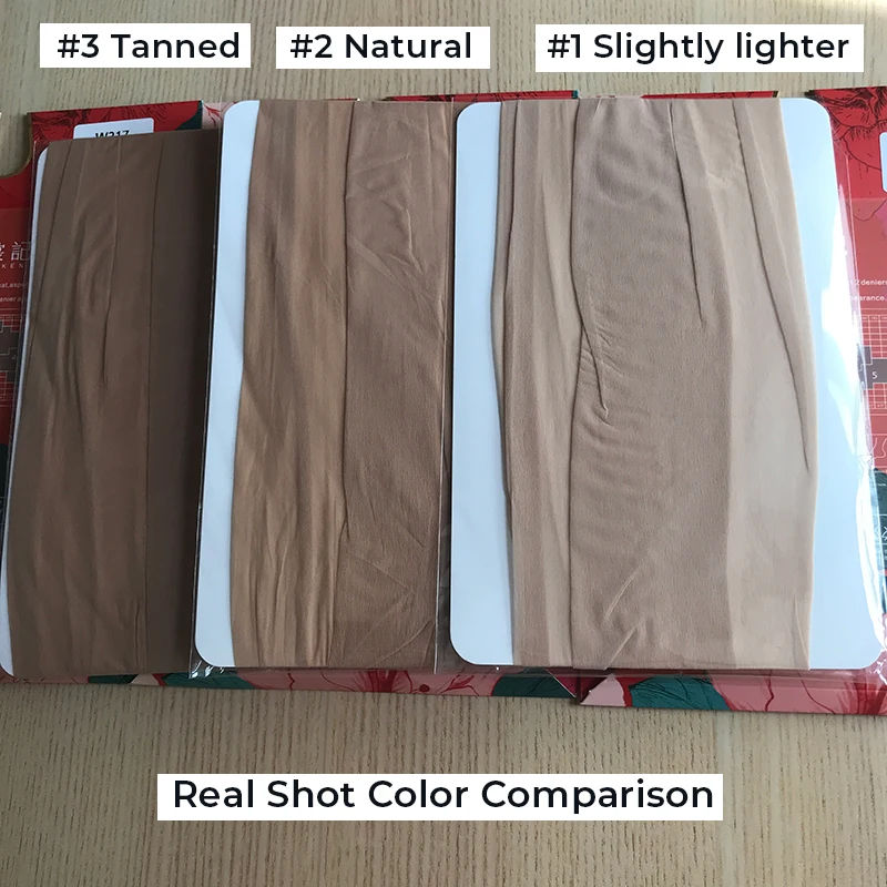 Summer Women\'s 1 Denier Ultra-thin High Waist Sheer 360° Seamless Pantyhose Ladies Matte Nylons Silk Stocking Control Top Tights