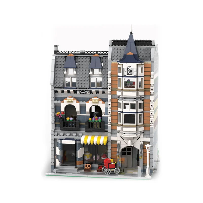 2294 قطعة MOC الجمعية مربع Alt بناء الأخضر وحدات لعبة مجسمة بناء هدية الكريسماس كتل البناء لتقوم بها بنفسك فكرة الطوب الاطفال #4