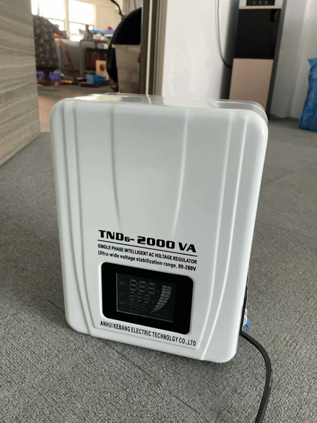 Ac.automatic Voltage Regulator Stabilizer for Air Conditioner Excellent Output Voltage Stability 5000 Watt