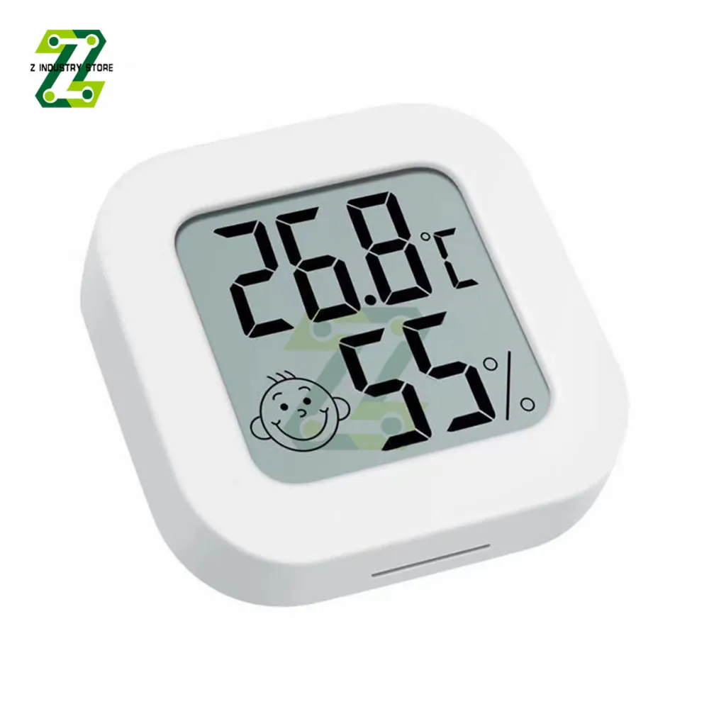 LCD Digital Thermometer Hygrometer Indoor Room Electronic Temperature Humidity Sensor Gauge Weather Station For Home