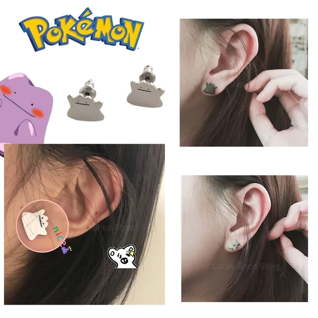 Pokemon stud earrings store