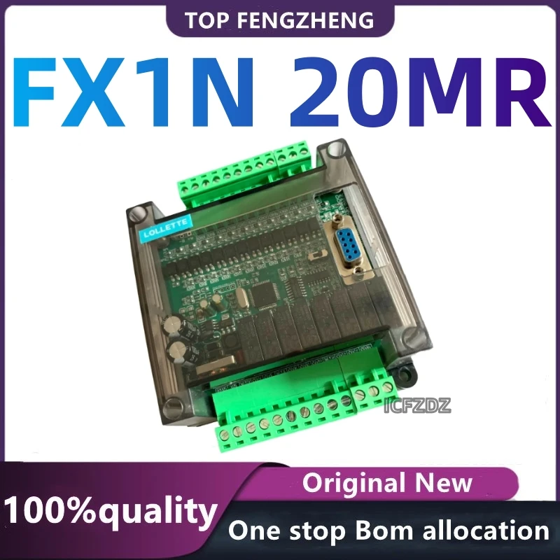 100% new original FX1N 20MR Working Voltage DC 22V-28V  Relay Output Point 8   GX Developer OR GX Works2