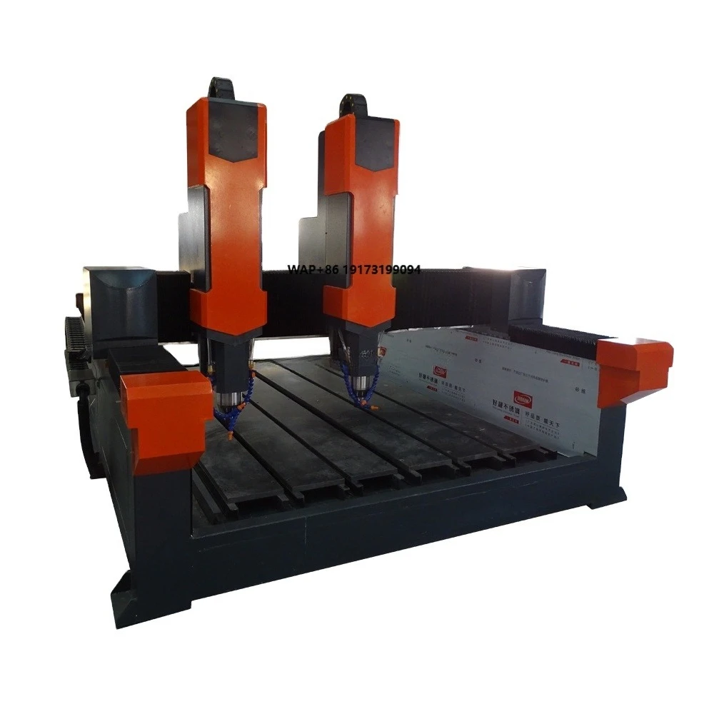 1530 CNC Stone Engraving Machine Cnc Router Marble Granite Cutting Machine Headstone Carving Milling Edge Polishing Machinery