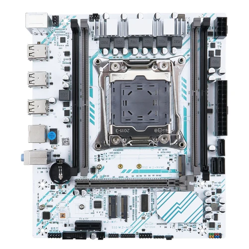 Imagen 2 del producto Placa base X99 LGA 2011-3, Kit Xeon E5 2680 V4, procesador de CPU 8g * 1 DDR4 REG ECC, memoria RAM, nombre M.2 para ordenador SOYO