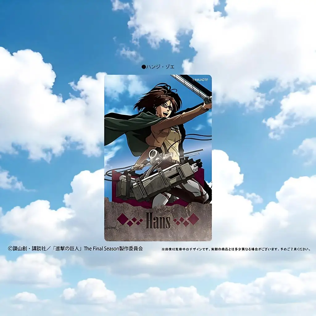 Original Attack on Titan Acrylic Quicksand Mahjong Peripheral Desktop Ornament Decorative Acg Goods Collect Toys Boy Girl Gift view 2