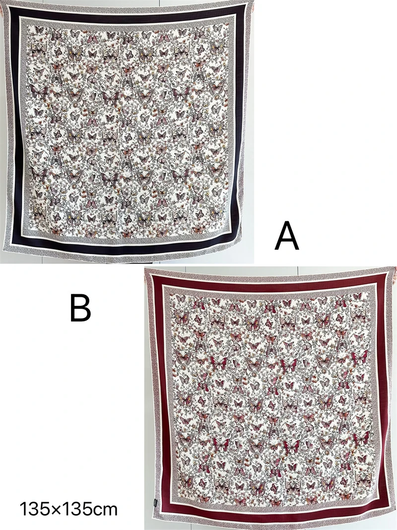 

Luxury Brand Winter Scarf Handmade Hand rolled Shawls Hijab Women Head Neck Accessories Winter Christmas Gift