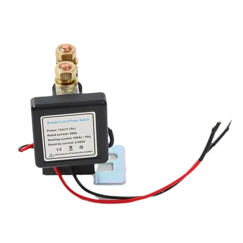 12V DC 500A Remote Battery Disconnect Isolator, Universal High Current Battery Power Cut Off Switch