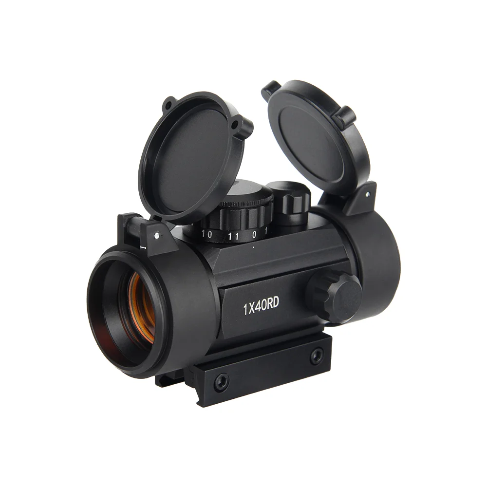 

Hot Selling Tactical1X40 Red Green Dot Sight Scope Compact Optical Sight Scope for Hunting