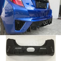 VACOMUL PP Material Body Kits Rear Bumper Lip Spoiler Diffuser for Honda FIT 2014 2015 2016 2017 2018