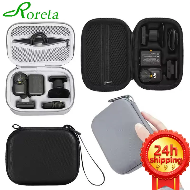 Mini Waterproof Storage Bag for DJI OSMO NANO Anti-scratch PU Protective Carrying Case Portable TravelHandbag Camera Accessories